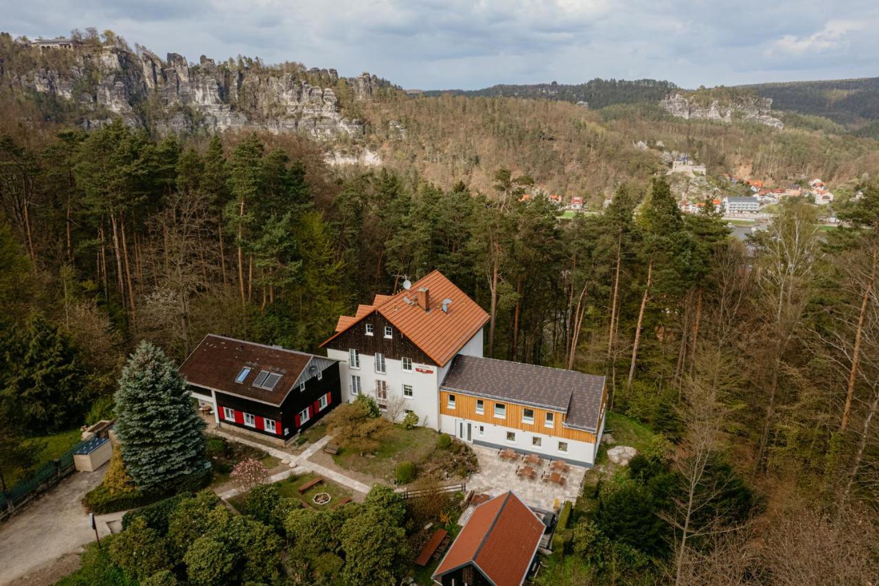 Bergpension Laasen Perle Rathen Kültér fotó