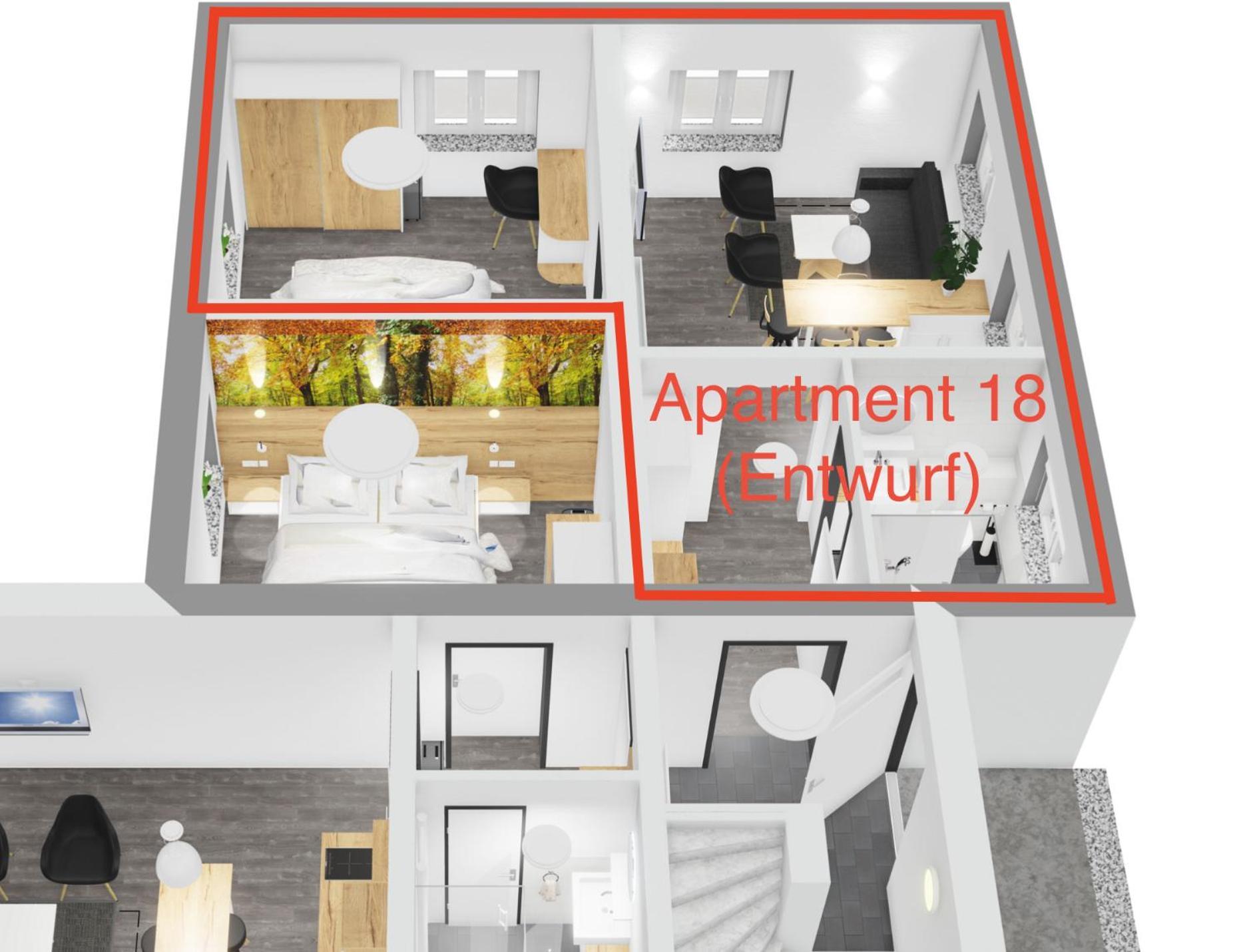 Bergpension Laasen Perle Rathen Szoba fotó